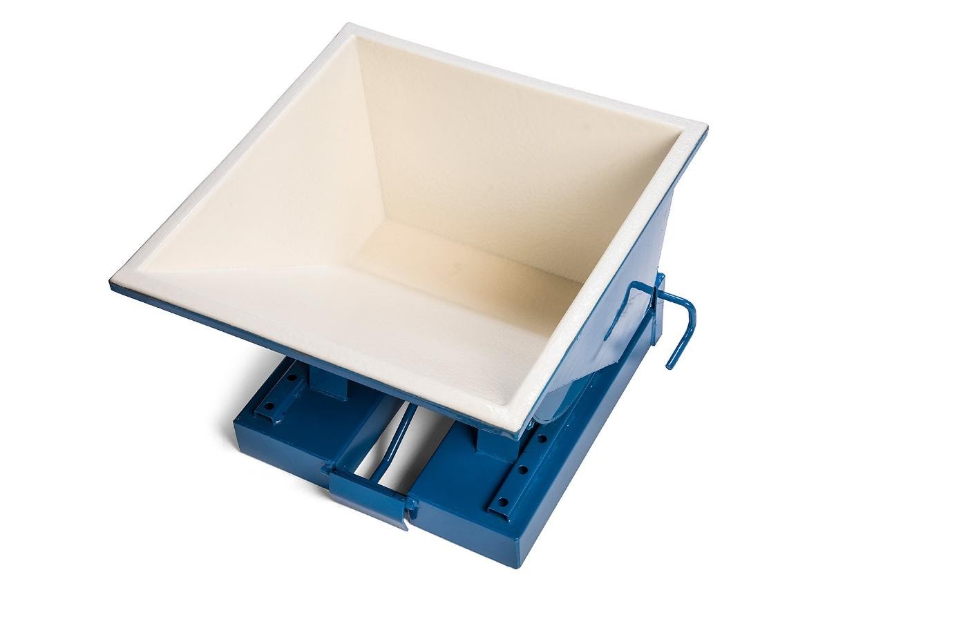 Dämpande tippcontainer